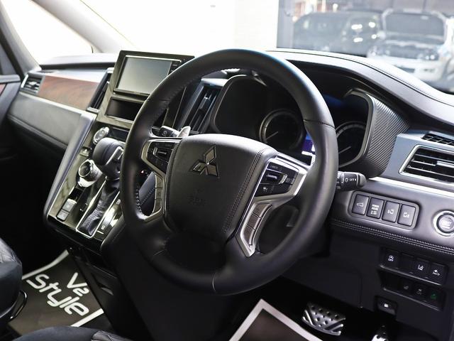 デリカD:5 P 4WD/両側電動SD/e-Assist/JAOSオーバーフェンダー/リフトUP/16インチ新品アルミホイール/BFグッドリッチAT新品タイヤ/電動リアゲート/パドルシフト/BT接続/Bカメラ/記録簿付(29枚目)