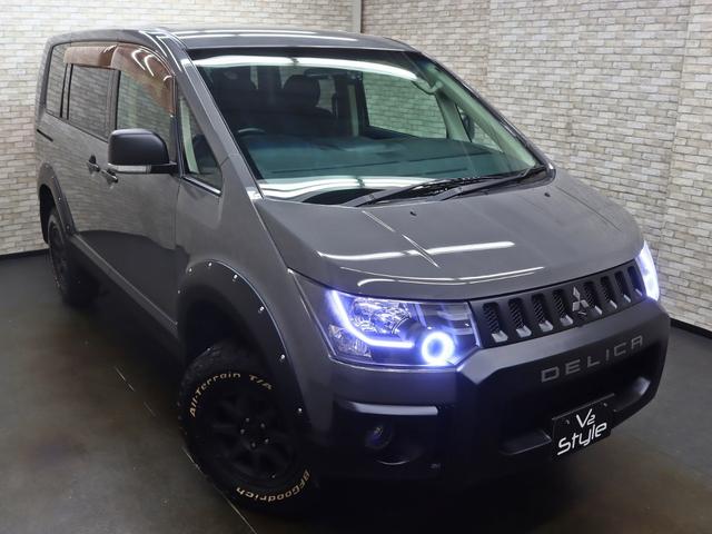 デリカＤ：５ 　４ＷＤ／電動ＳＤ／ドライブレコーダー／ＮＥＷ１６ＩｎＡＷ／ＢＦグッドリッチＡＴタイヤ／リフトアップ／バンパーガード／ＪＡＯＳオーバーフェンダー／インナーブラックヘッドライト／ＥＴＣ車載器／記録簿付（2枚目）