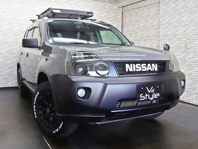 エクストレイル ２０Ｘｔｔ　４ＷＤ／ＮＩＳＳＡＮクラシックグリル／１６インチ新品ＡＷ／ＴＯＹＯオープンカントリーＲＴ新品タイヤ／ルーフラック／リフトＵＰ／インナーブラックヘッドライト／カブロシート／クルーズコントロール／記録簿付（3枚目）