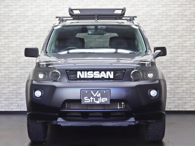 エクストレイル ２０Ｘｔｔ　４ＷＤ／ＮＩＳＳＡＮクラシックグリル／１６インチ新品ＡＷ／ＴＯＹＯオープンカントリーＲＴ新品タイヤ／ルーフラック／リフトＵＰ／インナーブラックヘッドライト／カブロシート／クルーズコントロール／記録簿付（4枚目）