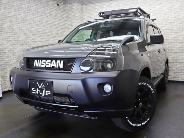 エクストレイル ２０Ｘｔｔ　４ＷＤ／ＮＩＳＳＡＮクラシックグリル／１６インチ新品ＡＷ／ＴＯＹＯオープンカントリーＲＴ新品タイヤ／ルーフラック／リフトＵＰ／インナーブラックヘッドライト／カブロシート／クルーズコントロール／記録簿付（5枚目）