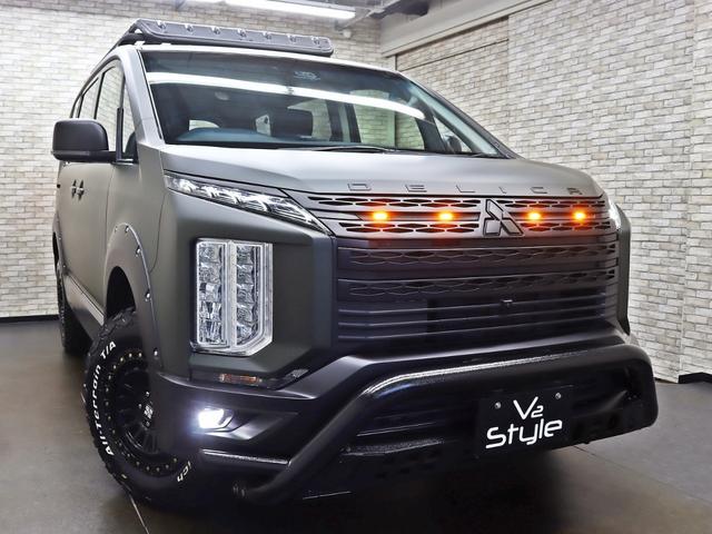 デリカD:5 P 4WD/両側電動SD/e‐Assist/メモリーナビ/IPFグリルマーカー/BUSTERS2080/GOQBUTO/JAOSオーバーフェンダー/リフトUP/NEW16インチAW/BFGタイヤ/記録簿付(3枚目)