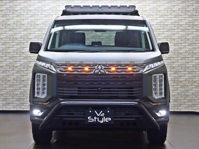 デリカD:5 P 4WD/両側電動SD/e‐Assist/メモリーナビ/IPFグリルマーカー/BUSTERS2080/GOQBUTO/JAOSオーバーフェンダー/リフトUP/NEW16インチAW/BFGタイヤ/記録簿付(4枚目)