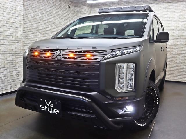 デリカD:5 P 4WD/両側電動SD/e‐Assist/メモリーナビ/IPFグリルマーカー/BUSTERS2080/GOQBUTO/JAOSオーバーフェンダー/リフトUP/NEW16インチAW/BFGタイヤ/記録簿付(5枚目)