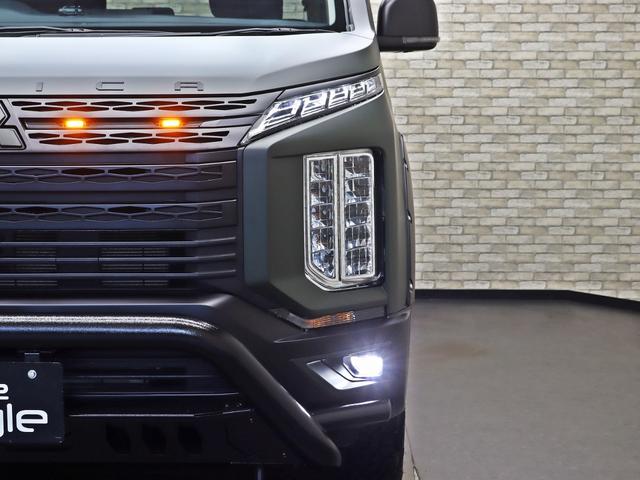 デリカD:5 P 4WD/両側電動SD/e‐Assist/メモリーナビ/IPFグリルマーカー/BUSTERS2080/GOQBUTO/JAOSオーバーフェンダー/リフトUP/NEW16インチAW/BFGタイヤ/記録簿付(8枚目)