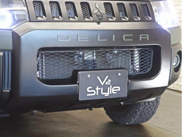 デリカＤ：５ Ｇ　ナビパッケージ　４ＷＤ／電動ＳＤ／ＮＥＷ１６Ｉｎアルミホイール／ＢＦグッドリッチＡＴ新品タイヤ／リフトアップ／バンパープロテクター／ＪＡＯＳオーバーフェンダーＫＩＴ／クルコン／１００Ｖ電源／スマートキー／記録簿付（11枚目）