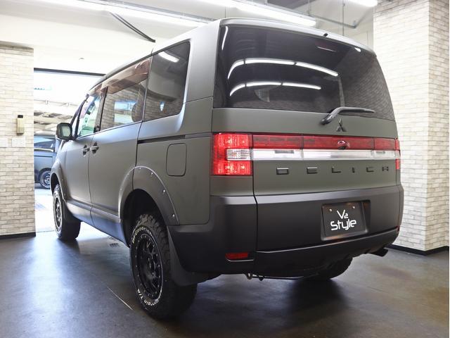 デリカＤ：５ Ｇ　ナビパッケージ　４ＷＤ／電動ＳＤ／ＮＥＷ１６Ｉｎアルミホイール／ＢＦグッドリッチＡＴ新品タイヤ／リフトアップ／バンパープロテクター／ＪＡＯＳオーバーフェンダーＫＩＴ／クルコン／１００Ｖ電源／スマートキー／記録簿付（16枚目）