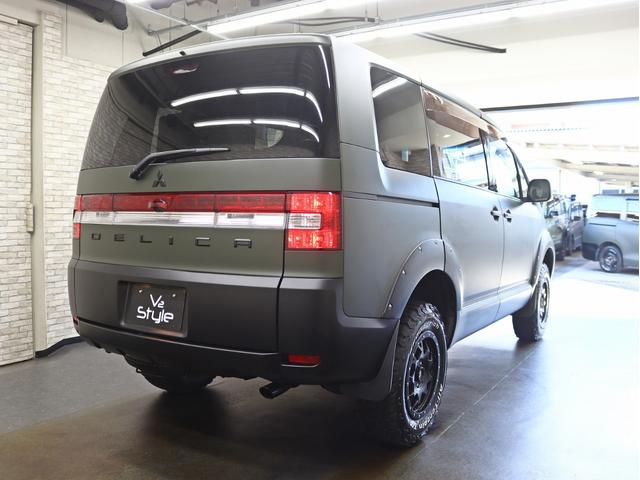 デリカＤ：５ Ｇ　ナビパッケージ　４ＷＤ／電動ＳＤ／ＮＥＷ１６Ｉｎアルミホイール／ＢＦグッドリッチＡＴ新品タイヤ／リフトアップ／バンパープロテクター／ＪＡＯＳオーバーフェンダーＫＩＴ／クルコン／１００Ｖ電源／スマートキー／記録簿付（18枚目）