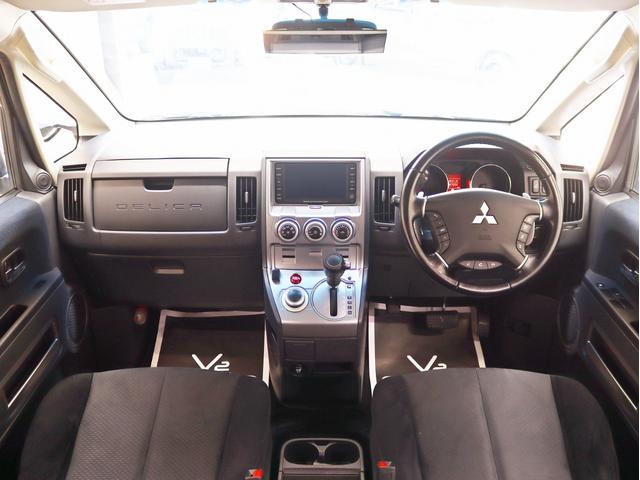 デリカＤ：５ Ｇ　ナビパッケージ　４ＷＤ／電動ＳＤ／ＮＥＷ１６Ｉｎアルミホイール／ＢＦグッドリッチＡＴ新品タイヤ／リフトアップ／バンパープロテクター／ＪＡＯＳオーバーフェンダーＫＩＴ／クルコン／１００Ｖ電源／スマートキー／記録簿付（21枚目）