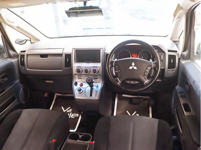 デリカＤ：５ Ｇ　ナビパッケージ　４ＷＤ／電動ＳＤ／ＮＥＷ１６Ｉｎアルミホイール／ＢＦグッドリッチＡＴ新品タイヤ／リフトアップ／バンパープロテクター／ＪＡＯＳオーバーフェンダーＫＩＴ／クルコン／１００Ｖ電源／スマートキー／記録簿付（23枚目）