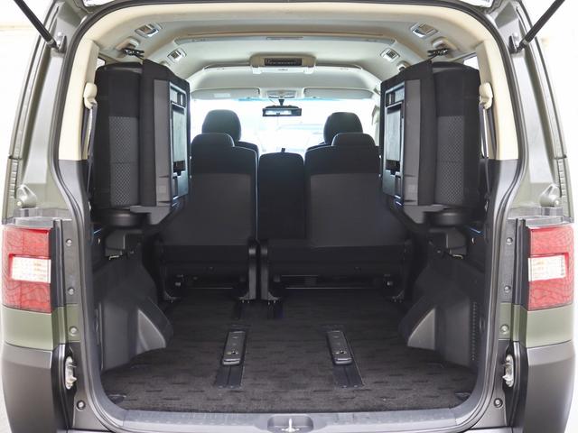 デリカＤ：５ Ｇ　ナビパッケージ　４ＷＤ／電動ＳＤ／ＮＥＷ１６Ｉｎアルミホイール／ＢＦグッドリッチＡＴ新品タイヤ／リフトアップ／バンパープロテクター／ＪＡＯＳオーバーフェンダーＫＩＴ／クルコン／１００Ｖ電源／スマートキー／記録簿付（44枚目）