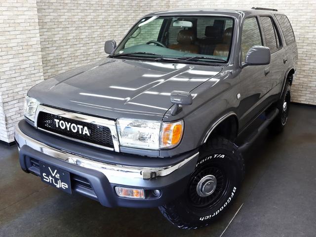 ハイラックスサーフ SSR-X オリジナルナローパッケージ/US4RUNNER仕様/TOYOTAクラシックグリル/NEW16インチ新品クリムソンアルミ/BFグッドリッチタイヤ/社外サイドステップ/背面タイヤ/キャメルシートカバー(6枚目)