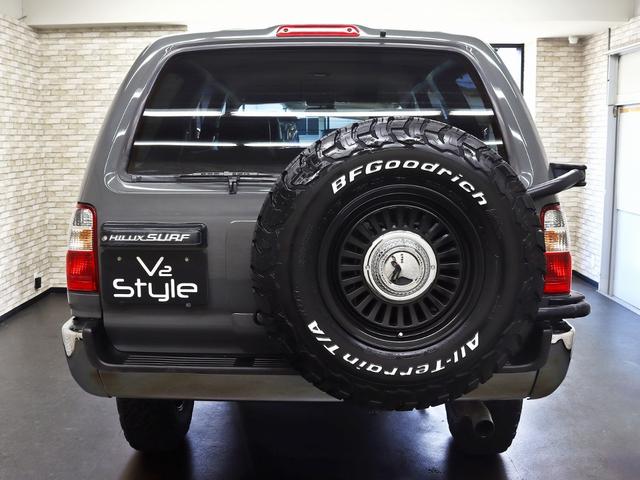 ハイラックスサーフ SSR-X オリジナルナローパッケージ/US4RUNNER仕様/TOYOTAクラシックグリル/NEW16インチ新品クリムソンアルミ/BFグッドリッチタイヤ/社外サイドステップ/背面タイヤ/キャメルシートカバー(16枚目)