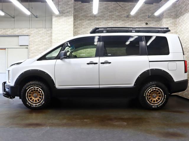 デリカＤ：５ Ｇ　パワーパッケージ　４ＷＤ／両側電動ＳＤ／ｅ‐Ａｓｓｉｓｔ／純正１０．１ナビ／ＩＰＦグリルマーカー／ＢＵＳＴＥＲＳ２０８０改／ＧＯＱＢＵＴＯＲ－３／ＪＡＯＳオーバーフェンダー／リフトＵＰ／ＮＥＷ１６インチＡＷ／記録簿付（14枚目）