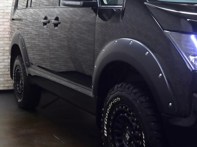 デリカＤ：５ Ｍ　電動ＳＤ／前後ドライブレコーダー／バンパーガード／ＪＡＯＳオーバーフェンダー／リフトＵＰ／ＮＥＷ１６インチＡＷ＆ＢＦグッドリッチＡＴタイヤ／インナーブラックヘッドライト／テールブラックアウト／記録簿付（12枚目）