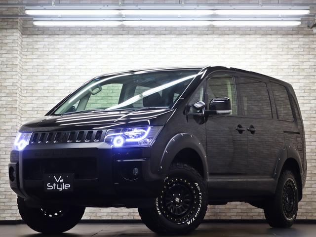 デリカＤ：５ Ｍ　電動ＳＤ／前後ドライブレコーダー／バンパーガード／ＪＡＯＳオーバーフェンダー／リフトＵＰ／ＮＥＷ１６インチＡＷ＆ＢＦグッドリッチＡＴタイヤ／インナーブラックヘッドライト／テールブラックアウト／記録簿付（50枚目）