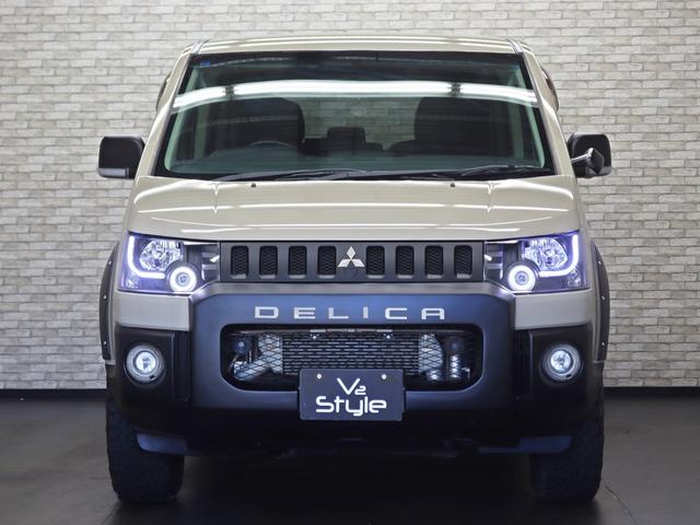 デリカＤ：５ Ｄ　パワーパッケージ　４ＷＤ／両側電動ＳＤ／インナーＢＫヘッドライト／バンパープロテクター／オーバーフェンダー／リフトＵＰ／１６インチ新品アルミホイール／ＢＦグッドリッチ新品タイヤ／パワーシート／ＥＴＣ車載器／スマートキー（4枚目）