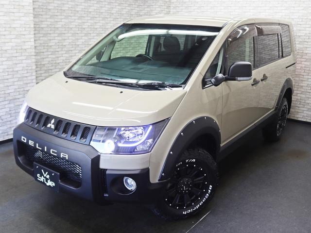 デリカＤ：５ Ｄ　パワーパッケージ　４ＷＤ／両側電動ＳＤ／インナーＢＫヘッドライト／バンパープロテクター／オーバーフェンダー／リフトＵＰ／１６インチ新品アルミホイール／ＢＦグッドリッチ新品タイヤ／パワーシート／ＥＴＣ車載器／スマートキー（6枚目）