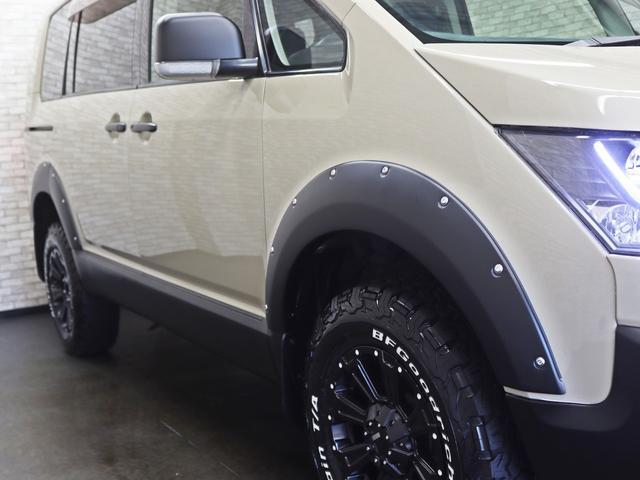 デリカＤ：５ Ｄ　パワーパッケージ　４ＷＤ／両側電動ＳＤ／インナーＢＫヘッドライト／バンパープロテクター／オーバーフェンダー／リフトＵＰ／１６インチ新品アルミホイール／ＢＦグッドリッチ新品タイヤ／パワーシート／ＥＴＣ車載器／スマートキー（12枚目）