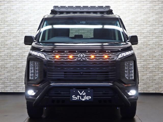 デリカD:5 P 4WD/両側電動SD/三菱e-Assist/ケンウッド製メモリーナビ/BUSTERS2080HD改/GOQUBUTO/JAOSオーバーフェンダー/リフトアップ/NEW16In新品アルミホイール/記録簿(4枚目)