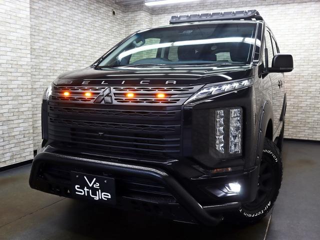 デリカD:5 P 4WD/両側電動SD/三菱e-Assist/ケンウッド製メモリーナビ/BUSTERS2080HD改/GOQUBUTO/JAOSオーバーフェンダー/リフトアップ/NEW16In新品アルミホイール/記録簿(5枚目)