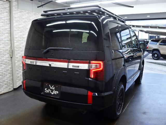 デリカD:5 P 4WD/両側電動SD/三菱e-Assist/ケンウッド製メモリーナビ/BUSTERS2080HD改/GOQUBUTO/JAOSオーバーフェンダー/リフトアップ/NEW16In新品アルミホイール/記録簿(19枚目)