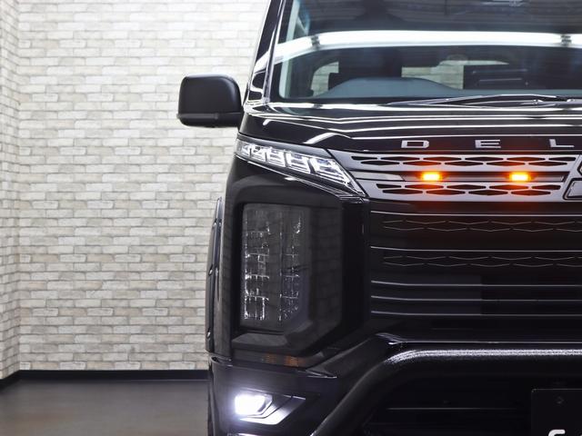 デリカD:5 P 4WD/両側電動SD/e‐Assist/10.1インチナビ/IPFグリルマーカー/BUSTERS2080/GOQBUTO/JAOSオーバーフェンダー/NEW16インチAW/BFGタイヤ/記録簿付(7枚目)