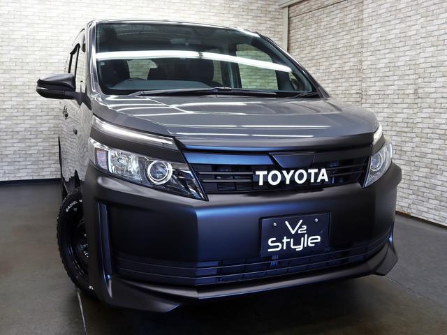 ヴォクシー ハイブリッドＸ　電動ＳＤ／ＴＯＹＯＴＡグリル／Ｇｚフードモール／ＮＥＷ１５インチスチールホイール／マッドスタータイヤ／純正ＳＤナビ／地デジＴＶ／Ｂｌｕｅｔｏｏｔｈ接続／ＤＶＤ再生／Ｂカメラ／スマートキー／記録簿付（3枚目）