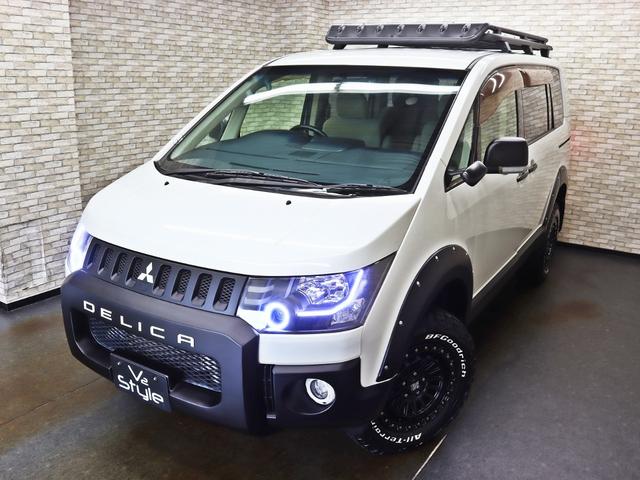 デリカD:5 D パワーパッケージ 4WD/両側電動SD/BUSTERS2080HD改/クラリオン製SDナビ/ドラレコ/バンパープロテクター/JAOSオーバーフェンダー/リフトUP/16インチアルミ/BFグッドリッチタイヤ/記録簿付(6枚目)