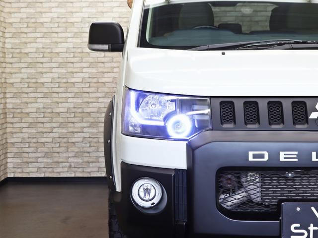 デリカD:5 D パワーパッケージ 4WD/両側電動SD/BUSTERS2080HD改/クラリオン製SDナビ/ドラレコ/バンパープロテクター/JAOSオーバーフェンダー/リフトUP/16インチアルミ/BFグッドリッチタイヤ/記録簿付(7枚目)