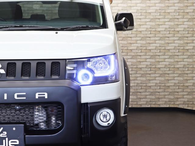 デリカD:5 D パワーパッケージ 4WD/両側電動SD/BUSTERS2080HD改/クラリオン製SDナビ/ドラレコ/バンパープロテクター/JAOSオーバーフェンダー/リフトUP/16インチアルミ/BFグッドリッチタイヤ/記録簿付(8枚目)