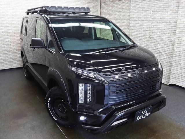 デリカＤ：５ Ｐ　４ＷＤ／両側電動ＳＤ／三菱ｅ－Ａｓｓｉｓｔ／ケンウッド製メモリーナビ／ＢＵＳＴＥＲＳ２０８０ＨＤ改／ＧＯＱＵＢＵＴＯ／ＪＡＯＳオーバーフェンダー／リフトアップ／ＮＥＷ１６Ｉｎ新品アルミホイール／記録簿（2枚目）