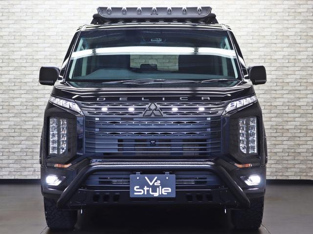 デリカＤ：５ Ｐ　４ＷＤ／両側電動ＳＤ／三菱ｅ－Ａｓｓｉｓｔ／ケンウッド製メモリーナビ／ＢＵＳＴＥＲＳ２０８０ＨＤ改／ＧＯＱＵＢＵＴＯ／ＪＡＯＳオーバーフェンダー／リフトアップ／ＮＥＷ１６Ｉｎ新品アルミホイール／記録簿（4枚目）