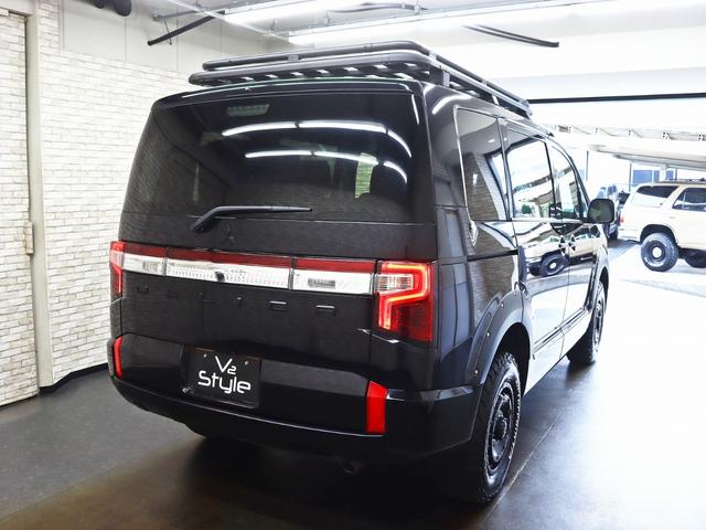 デリカＤ：５ Ｐ　４ＷＤ／両側電動ＳＤ／三菱ｅ－Ａｓｓｉｓｔ／ケンウッド製メモリーナビ／ＢＵＳＴＥＲＳ２０８０ＨＤ改／ＧＯＱＵＢＵＴＯ／ＪＡＯＳオーバーフェンダー／リフトアップ／ＮＥＷ１６Ｉｎ新品アルミホイール／記録簿（20枚目）