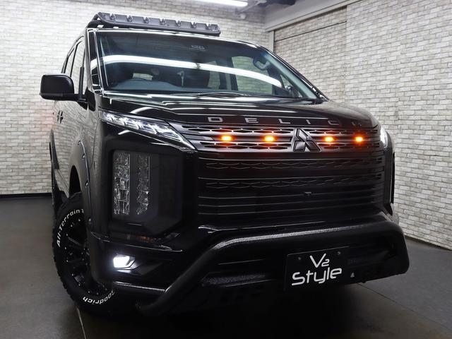 デリカＤ：５ Ｐ　４ＷＤ／両側電動ＳＤ／三菱ｅ－Ａｓｓｉｓｔ／ケンウッド製メモリーナビ／ＢＵＳＴＥＲＳ２０８０ＨＤ改／ＧＯＱＢＵＴＯ／ＪＡＯＳオーバーフェンダー／リフトアップ／ＮＥＷ１６Ｉｎ新品アルミホイール／記録簿（3枚目）