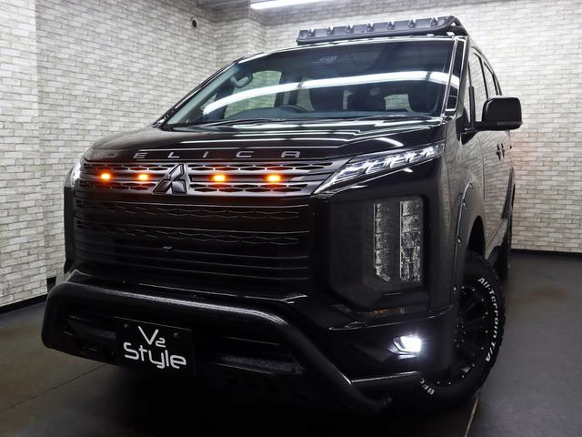 デリカＤ：５ Ｐ　４ＷＤ／両側電動ＳＤ／三菱ｅ－Ａｓｓｉｓｔ／ケンウッド製メモリーナビ／ＢＵＳＴＥＲＳ２０８０ＨＤ改／ＧＯＱＢＵＴＯ／ＪＡＯＳオーバーフェンダー／リフトアップ／ＮＥＷ１６Ｉｎ新品アルミホイール／記録簿（5枚目）