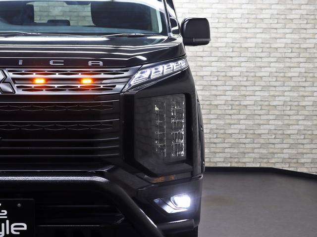 デリカＤ：５ Ｐ　４ＷＤ／両側電動ＳＤ／三菱ｅ－Ａｓｓｉｓｔ／ケンウッド製メモリーナビ／ＢＵＳＴＥＲＳ２０８０ＨＤ改／ＧＯＱＢＵＴＯ／ＪＡＯＳオーバーフェンダー／リフトアップ／ＮＥＷ１６Ｉｎ新品アルミホイール／記録簿（8枚目）