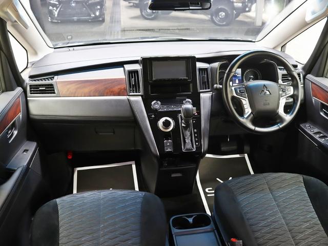 デリカＤ：５ Ｐ　４ＷＤ／両側電動ＳＤ／三菱ｅ－Ａｓｓｉｓｔ／ケンウッド製メモリーナビ／ＢＵＳＴＥＲＳ２０８０ＨＤ改／ＧＯＱＢＵＴＯ／ＪＡＯＳオーバーフェンダー／リフトアップ／ＮＥＷ１６Ｉｎ新品アルミホイール／記録簿（24枚目）