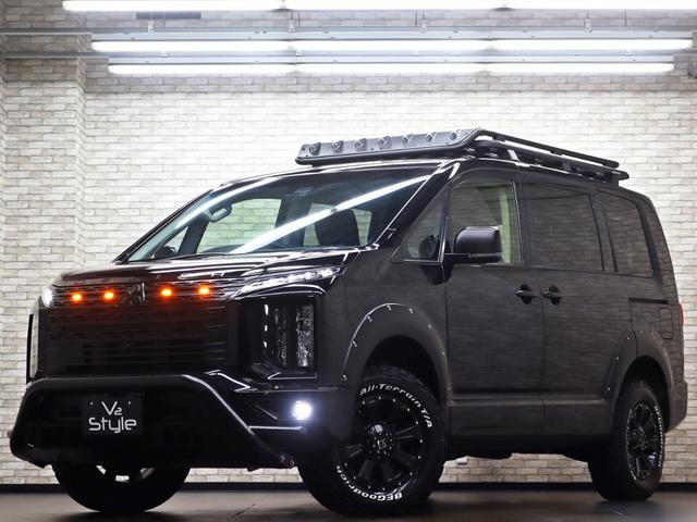 デリカＤ：５ Ｐ　４ＷＤ／両側電動ＳＤ／三菱ｅ－Ａｓｓｉｓｔ／ケンウッド製メモリーナビ／ＢＵＳＴＥＲＳ２０８０ＨＤ改／ＧＯＱＢＵＴＯ／ＪＡＯＳオーバーフェンダー／リフトアップ／ＮＥＷ１６Ｉｎ新品アルミホイール／記録簿（58枚目）