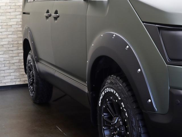 デリカＤ：５ Ｄ　パワーパッケージ　４ＷＤ／両側電動ＳＤ／ＢＵＳＴＥＲＳ２０８０ＨＤ改／バンパープロテクター／オーバーフェンダー／リフトＵＰ／角目ヘッドライト／１６インチ新品ＡＷ／ＢＦグッドリッチ新品タイヤ／シートヒーター／クルコン（12枚目）