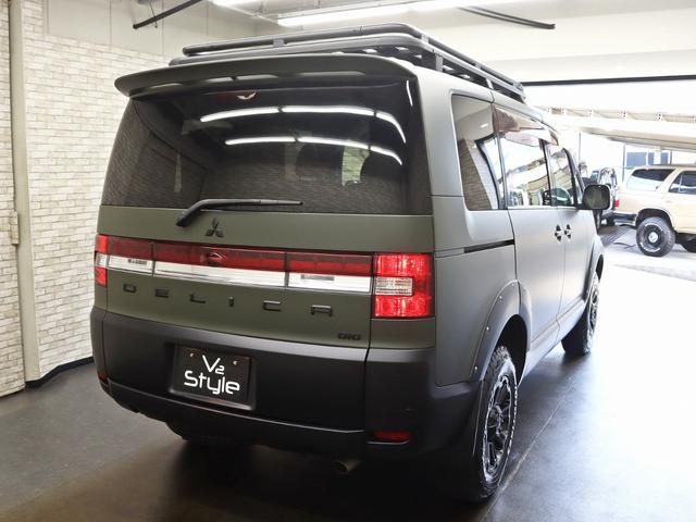 デリカＤ：５ Ｄ　パワーパッケージ　４ＷＤ／両側電動ＳＤ／ＢＵＳＴＥＲＳ２０８０ＨＤ改／バンパープロテクター／オーバーフェンダー／リフトＵＰ／角目ヘッドライト／１６インチ新品ＡＷ／ＢＦグッドリッチ新品タイヤ／シートヒーター／クルコン（20枚目）