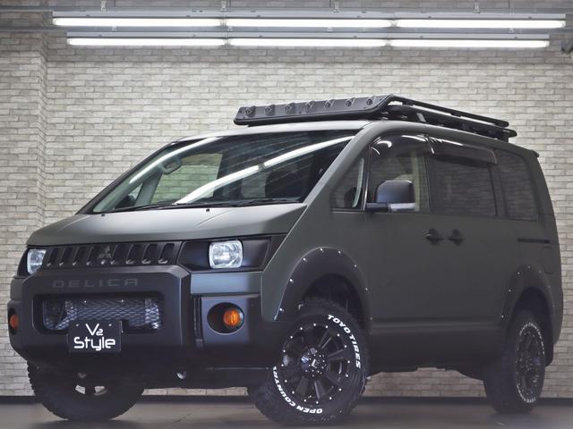 デリカＤ：５ Ｄ　パワーパッケージ　４ＷＤ／両側電動ＳＤ／ＢＵＳＴＥＲＳ２０８０ＨＤ改／バンパープロテクター／オーバーフェンダー／リフトＵＰ／角目ヘッドライト／１６インチ新品ＡＷ／ＢＦグッドリッチ新品タイヤ／シートヒーター／クルコン（56枚目）