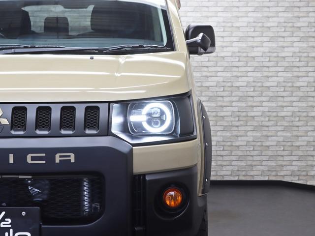 デリカＤ：５ Ｍ　電動ＳＤ／社外後席モニター／バンパープロテクター／ＪＡＯＳオーバーフェンダー／リフトＵＰ／ＮＥＷ１６インチＡＷ／ＢＦグッドリッチＡＴ新品タイヤ／角目リングＬＥＤヘッドライト／スモークテール／記録簿付（8枚目）