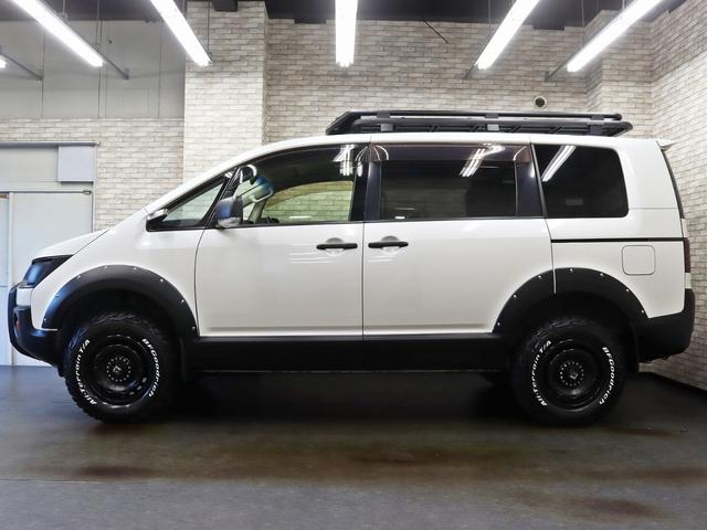 デリカＤ：５ Ｇ　パワーパッケージ　両側電動ＳＤ／クラシック角目換装ＫＩＴ／ＢＵＳＴＥＲＳ２０８０ＨＤ改／革調シートカバー／アルパイン後席モニター／ＪＡＯＳオーバーフェンダー／リフトＵＰ／ＮＥＷ１６インチＡＷ＆ＢＦＧタイヤ／記録簿付（15枚目）