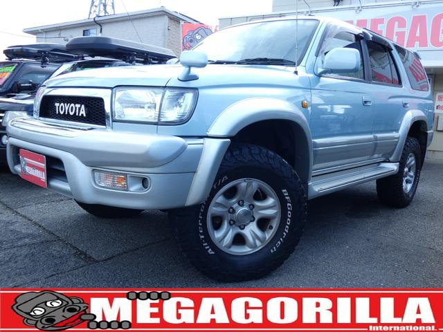 ハイラックスサーフ SSR-X 4WD 社外ナビ&フルセグTV ETC リフトアップ BFグッドリッチタイヤ シートカバー TOYOTAグリル キーレス(2枚目)