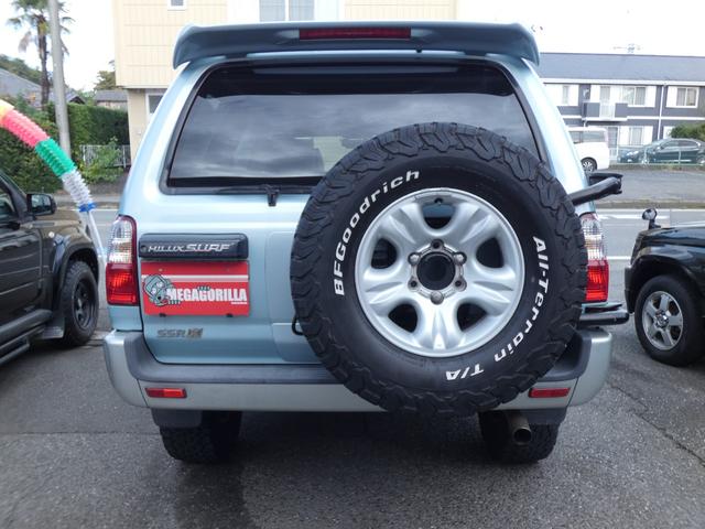 ハイラックスサーフ SSR-X 4WD 社外ナビ&フルセグTV ETC リフトアップ BFグッドリッチタイヤ シートカバー TOYOTAグリル キーレス(9枚目)