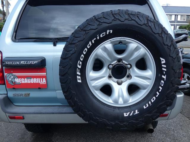 ハイラックスサーフ SSR-X 4WD 社外ナビ&フルセグTV ETC リフトアップ BFグッドリッチタイヤ シートカバー TOYOTAグリル キーレス(10枚目)