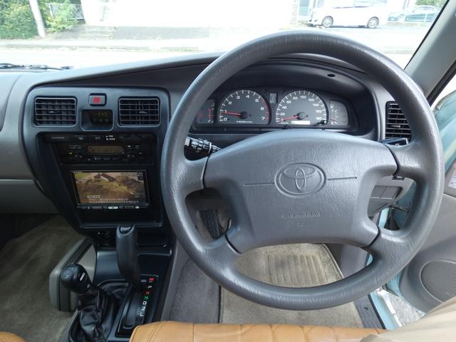 ハイラックスサーフ SSR-X 4WD 社外ナビ&フルセグTV ETC リフトアップ BFグッドリッチタイヤ シートカバー TOYOTAグリル キーレス(34枚目)