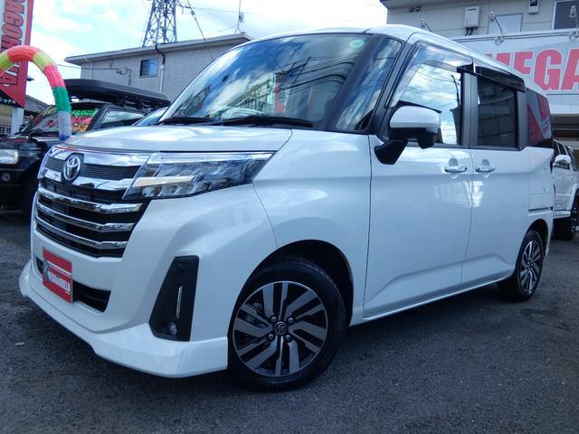 ルーミー カスタムG ワンオーナー 両側オートスライドドア 純正9インチナビ&フルセグTV Bカメラ 純正15AW スマートキー シートヒーター LEDヘッドライト 前後ドラレコ(4枚目)