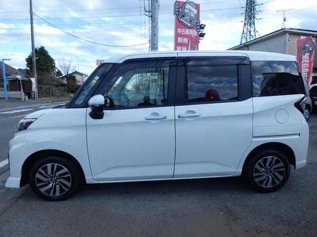 ルーミー カスタムG ワンオーナー 両側オートスライドドア 純正9インチナビ&フルセグTV Bカメラ 純正15AW スマートキー シートヒーター LEDヘッドライト 前後ドラレコ(8枚目)